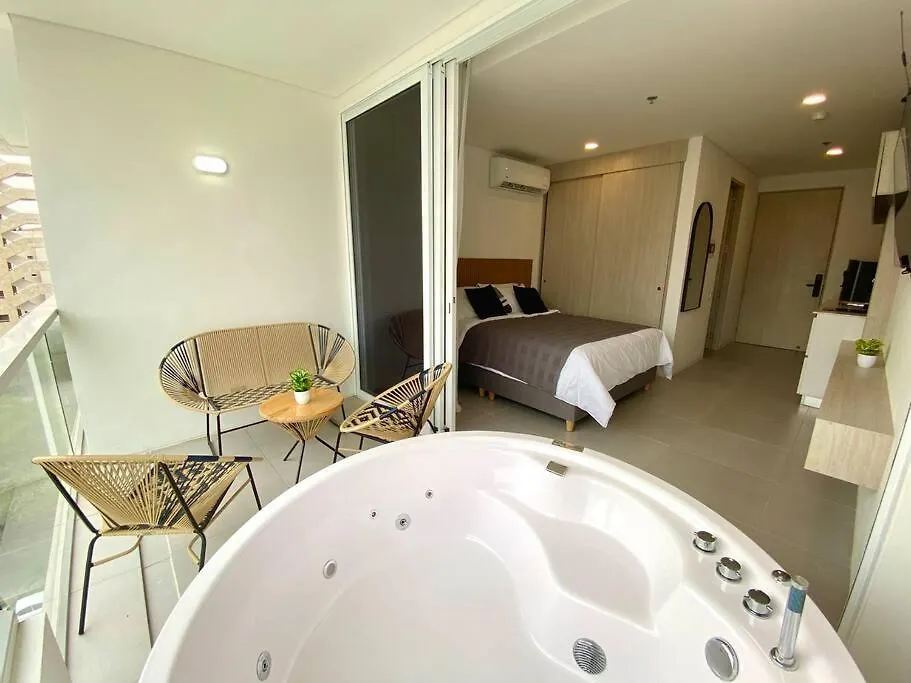 Apartment Suite D'Lujo: Jacuzzi Privado Bh Santa Marta